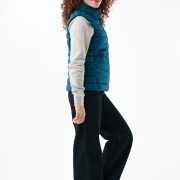 Nachhaltiger Damen Bodywarmer: 100 % Recycling-Polyester (Winddicht)