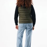 Nachhaltiger Damen Bodywarmer: 100 % Recycling-Polyester (Winddicht)