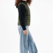 Nachhaltiger Damen Bodywarmer: 100 % Recycling-Polyester (Winddicht)