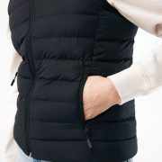 Nachhaltiger Damen Bodywarmer: 100 % Recycling-Polyester (Winddicht)