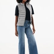 Nachhaltiger Damen Bodywarmer: 100 % Recycling-Polyester (Winddicht)