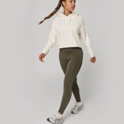 Urban Vibe: Premium Damen Cropped Hoodie – Vegan & Oversize