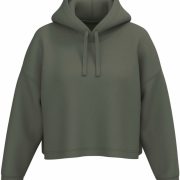 Urban Vibe: Premium Damen Cropped Hoodie – Vegan & Oversize