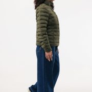 Nachhaltige Damen Steppjacke: 100 % Recycling-Polyester (Winddicht)