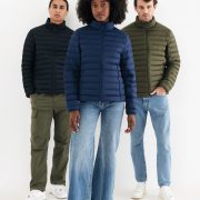 Nachhaltige Damen Steppjacke: 100 % Recycling-Polyester (Winddicht)