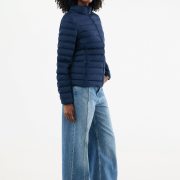 Nachhaltige Damen Steppjacke: 100 % Recycling-Polyester (Winddicht)