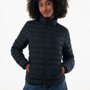 Nachhaltige Damen Steppjacke: 100 % Recycling-Polyester (Winddicht)