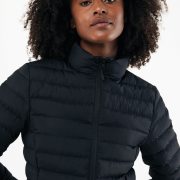 Nachhaltige Damen Steppjacke: 100 % Recycling-Polyester (Winddicht)