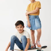 Nachhaltiges Kinder T-Shirt: Bio- & Recycling-Baumwolle (180g)