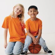 Nachhaltiges Kinder T-Shirt: Bio- & Recycling-Baumwolle (180g)