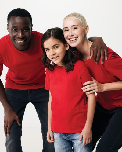 Nachhaltiges Kinder T-Shirt: Bio- & Recycling-Baumwolle (180g)