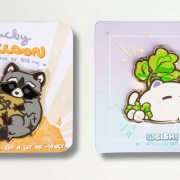 Custom Logo-Pins: Individuelle Anstecknadeln mit Magnet & Trägerkarton