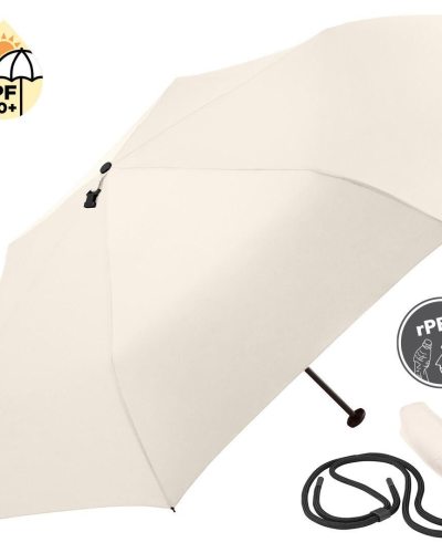 Dual-Shield Mini: 95g Ultraleicht-Schirm mit UV50+ & Karabiner-Griff