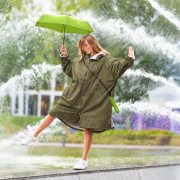 Dual-Shield Mini: 95g Ultraleicht-Schirm mit UV50+ & Karabiner-Griff