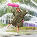 Superleichter Mini Regenschirm RPET Sonnenschirm Magenta (10)