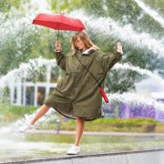 Dual-Shield Mini: 95g Ultraleicht-Schirm mit UV50+ & Karabiner-Griff