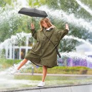 Dual-Shield Mini: 95g Ultraleicht-Schirm mit UV50+ & Karabiner-Griff