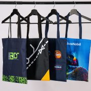 Premium All-Over Sublimation Tragetasche: Vollflächig bedrucken ohne Ränder