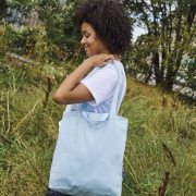 Premium Bio-Twill Tragetasche: 4 Griffe & Fokus auf Logo-Druck