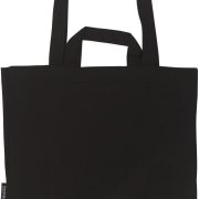 Premium Bio-Twill Tragetasche: 4 Griffe & Fokus auf Logo-Druck