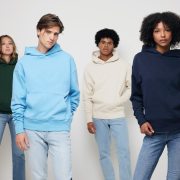 Nachhaltiger Relax-Hoodie aus Bio- & Recycling-Baumwolle (340 g/m²)