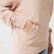 Nachhaltiger Relax-Hoodie aus Bio- & Recycling-Baumwolle (340 g/m²)