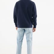 Nachhaltiger Quarter-Zip Sweater: Bio- & Recycling-Baumwolle (340g)