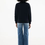 Nachhaltiger Quarter-Zip Sweater: Bio- & Recycling-Baumwolle (340g)