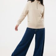 Nachhaltiger Quarter-Zip Sweater: Bio- & Recycling-Baumwolle (340g)