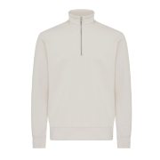 Nachhaltiger Quarter-Zip Sweater: Bio- & Recycling-Baumwolle (340g)