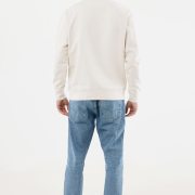 Nachhaltiger Quarter-Zip Sweater: Bio- & Recycling-Baumwolle (340g)