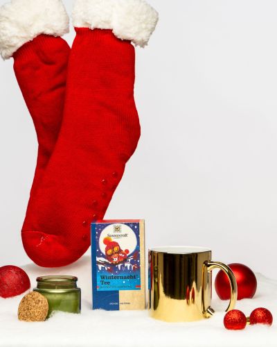 Weihnachtsgeschenkset Cozy „Karo“ – Personalisierte Firmengeschenke