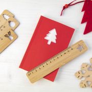Weihnachtsgeschenkset Holzschnitt „Noel“ – Firmengeschenke mit Stil