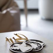 Weihnachtsgeschenkset Holzschnitt „Noel“ – Firmengeschenke mit Stil