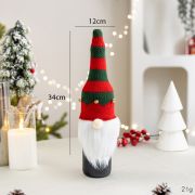 Weinflaschenmütze Cover – Weihnachtliche Geschenkidee