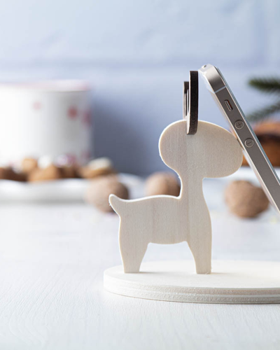 Weihnachtsgeschenkset Holzschnitt „Noel“ – Firmengeschenke mit Stil