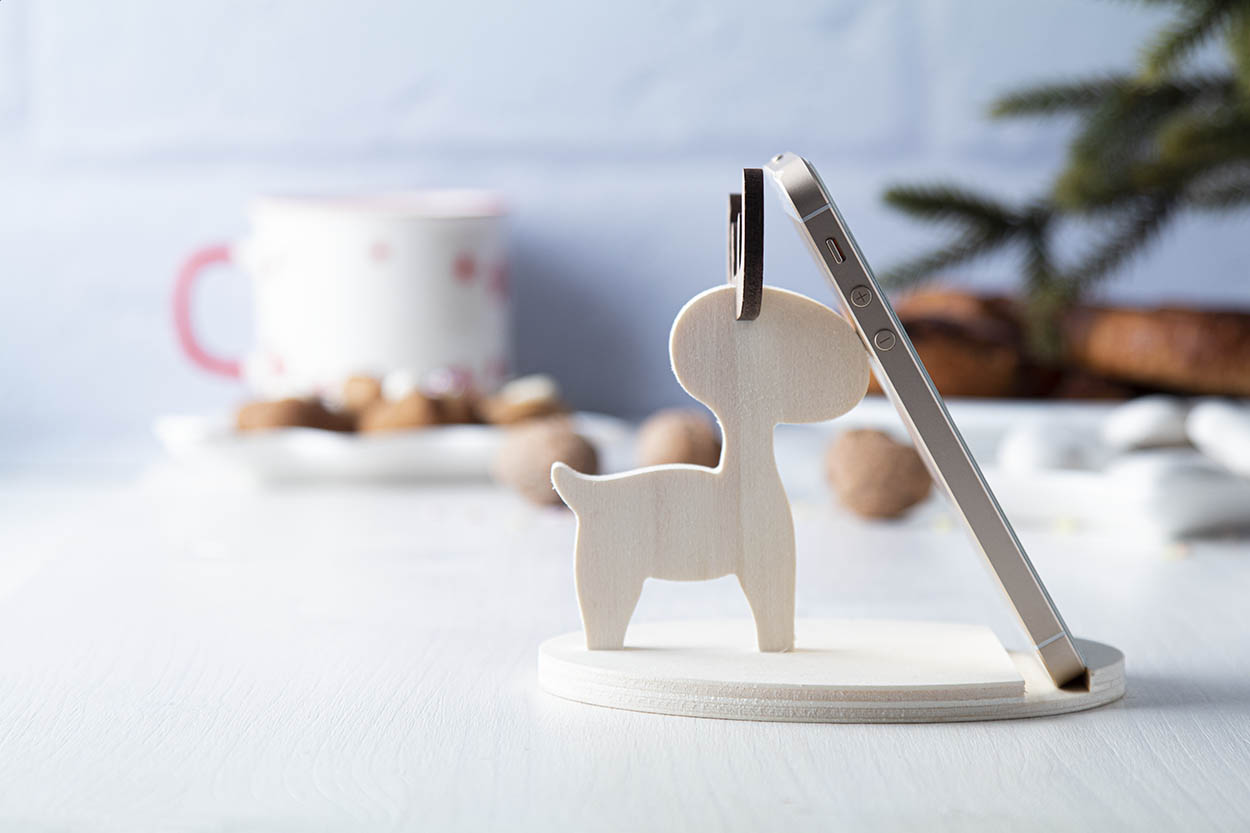 Weihnachtsgeschenkset Holzschnitt „Noel“ – Firmengeschenke mit Stil